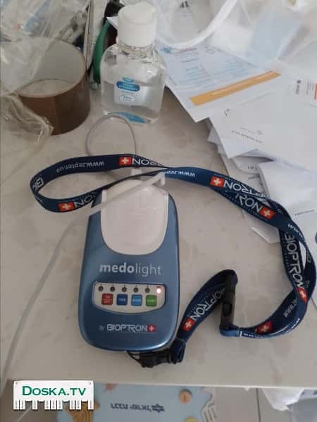 новый домашний доктор лечит все болезни инфракрасными лучами известной Швейцарской