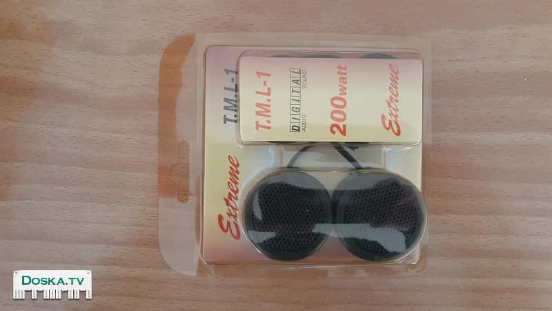 : автомобильные твитеры. новые в упаковке. Мощность