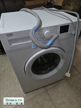 Стиральная машина BEKO WTV 7515 BW. Использовалась 3 года. Полностью