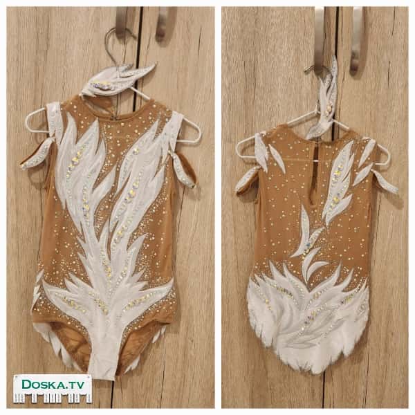 Купальник для художественной гимнастики, сшит по индивидуальному заказу в России,