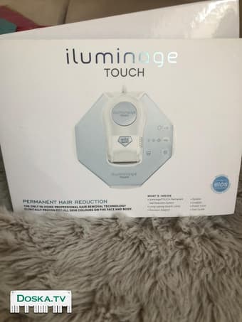 Домашний фотоэпилятор. iluminage touch Подходит для любого тона кожи. Был