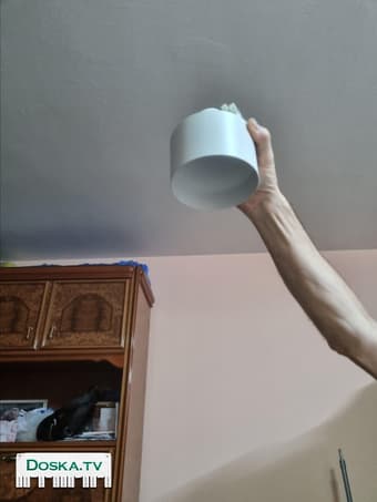 Новый цилиндрический светильник Светильник Цилиндр крепится к потолку для использования