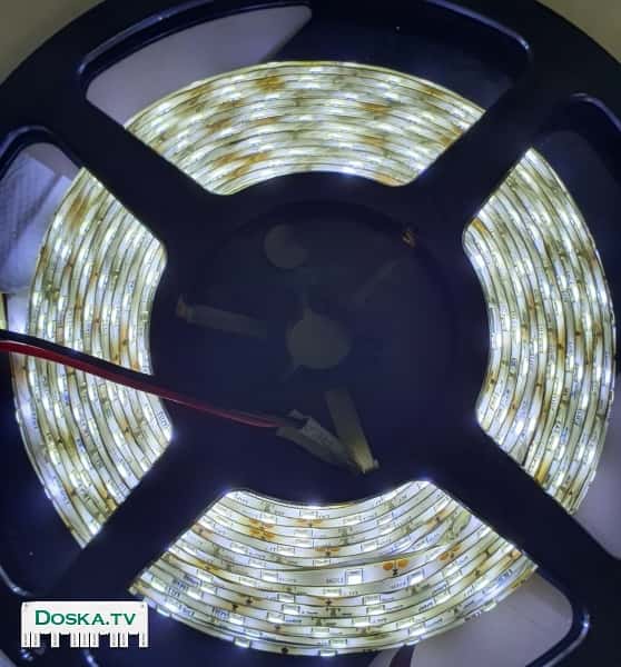 Светодиодная лента (led strip) для использования в помещении на 12