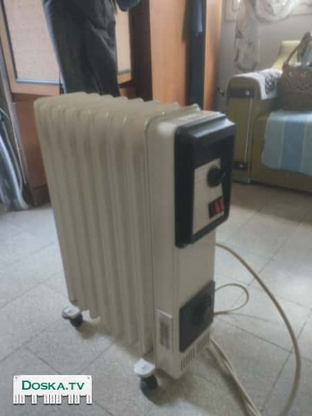 Радиатор. Отлично греет большую комнату. 2 режима мощности.