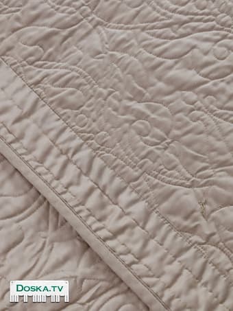 Новое покрывало 200-220 бежевого цвета