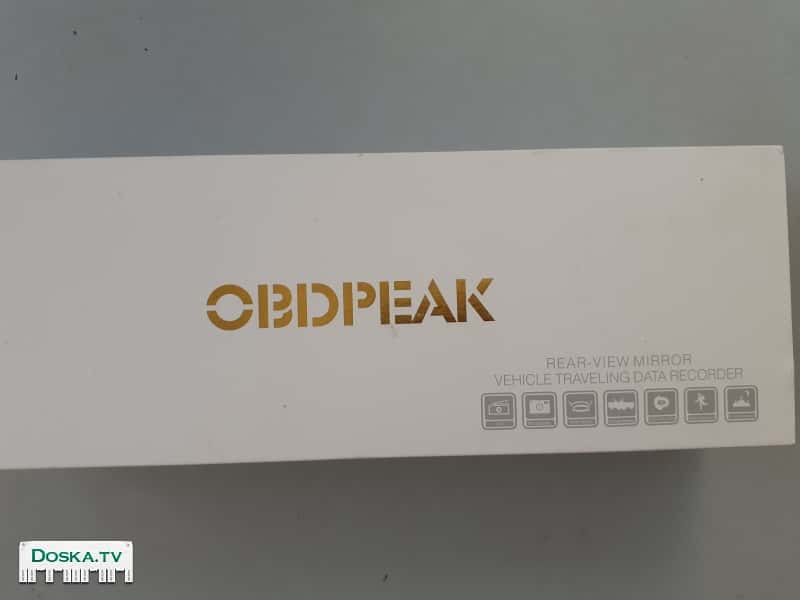 Видео регистратор зеркало 10 инч /по диагонали