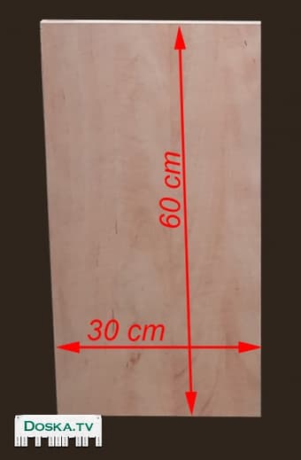 Деревянные полки по цене 15 шек. за штуку. Размер: ширина