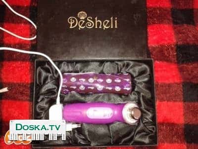 Косметический аппарат Cleartone Desheli фотон-ультразвуковой массажный с инструкцией и диском