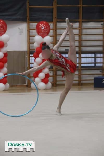 Купальник для художественной гимнастики, сшит по индивидуальному заказу в России,