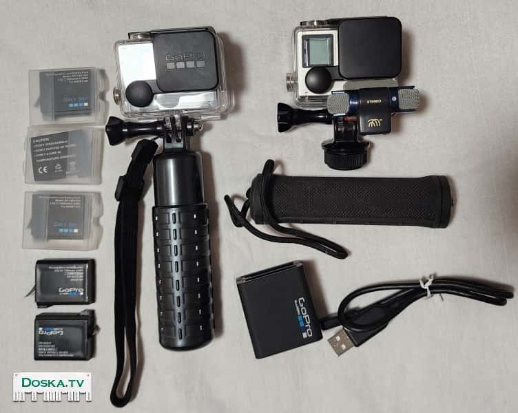 Экшн Камера GoPro Hero 4 Black в отличном состоянии.