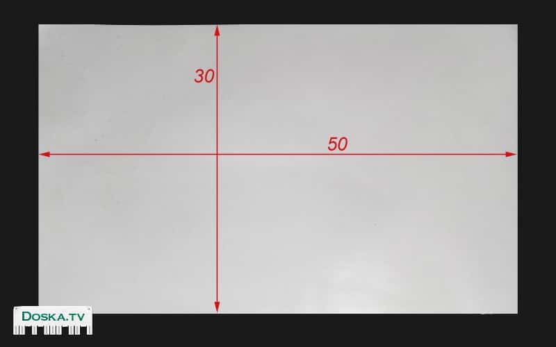 Магнитные листы. Размер: 50см х 30см. На одной стороне магнит