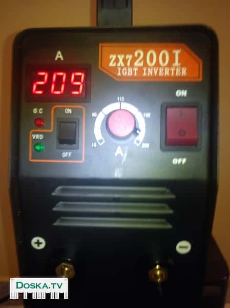 Новый электронный сварочный аппарат 200A inverter