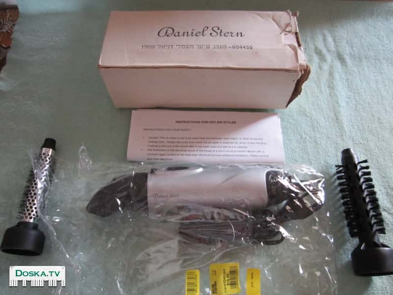 DANIEL STERN Electric hair styler. Электрический стайлер для волос. Новый,в