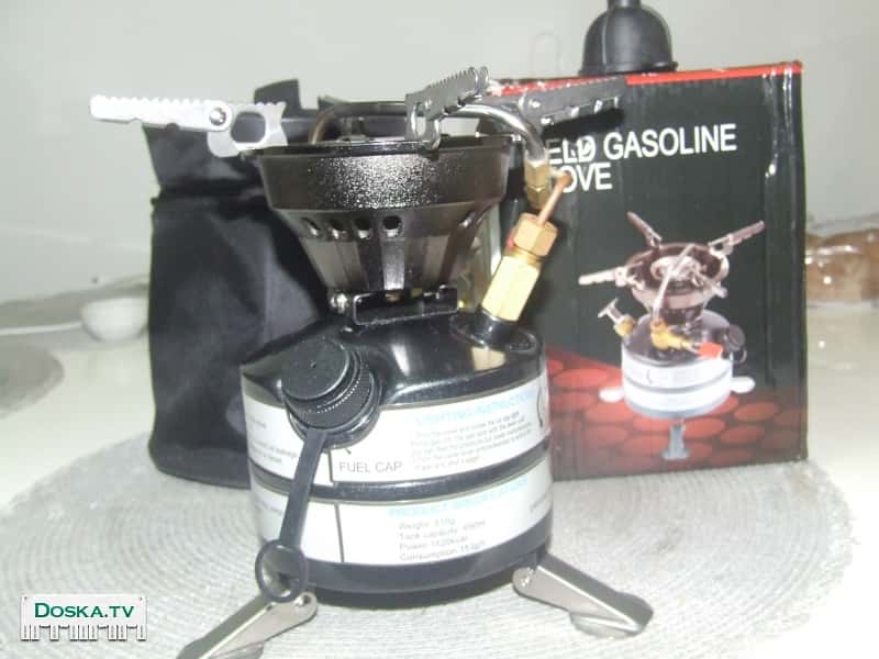 Бензиновый примус производство-Китай ! Розжигался один раз на 5 минут