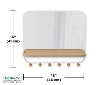 Зеркало, которое придаст вашему дому декоративный и современный вид. В