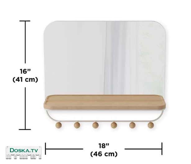 Зеркало, которое придаст вашему дому декоративный и современный вид. В