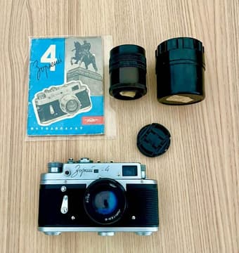 фотоаппарат зоркий-4 работает 1970-е годы ссср в идеале