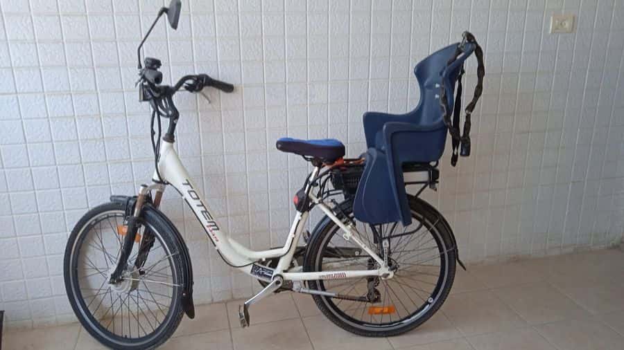 Большой электровелосипед. Фирма TOTEM со съемным сиденьем