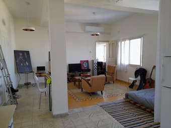 Сдаётся большая 1-комнатная квартира в Хайфе на ул. А-Шомер!