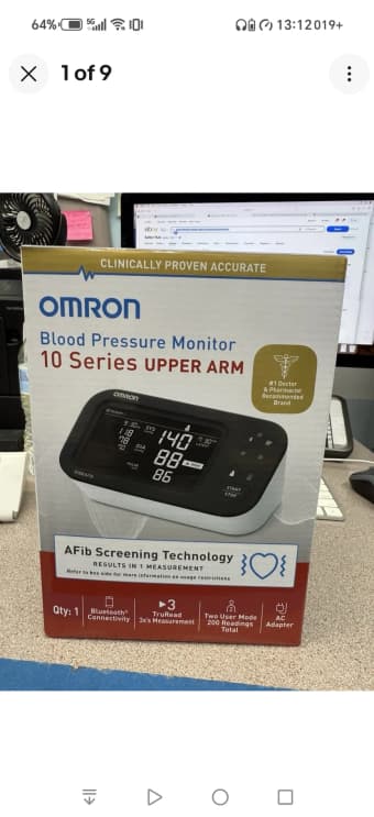 прибор для измерения давления omron 10 серея абсолютно новый