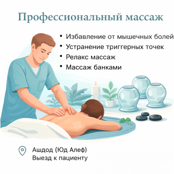 Профессиональный классический и спортивный массаж