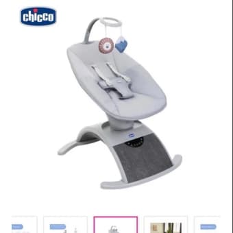 Новый электрический шезлонг Chicco Comfy Wave