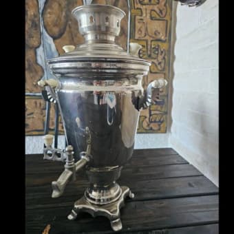 Электрический самовар для декора, 44 см