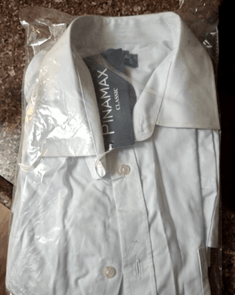 Новая белая рубашка PinaMax Classic, XXL