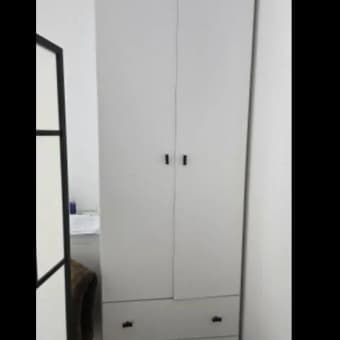 Двухдверный платяной шкаф 230х80х60, как новый